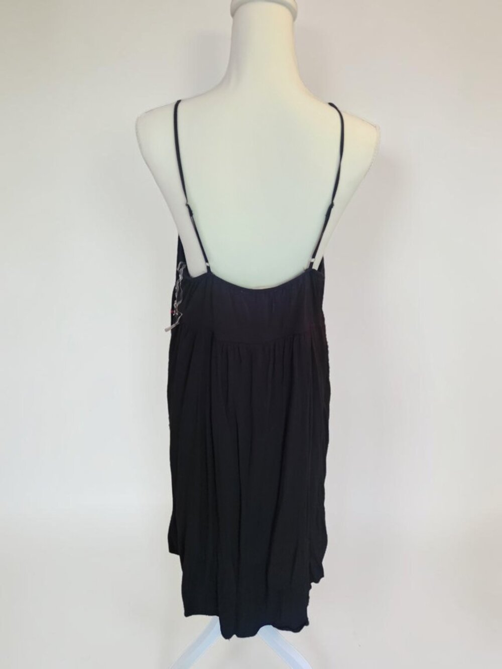 🖤 Savannah Jane Embroidered Dress | Boho Black Midi Sundress - Picture 8 of 11